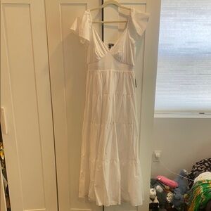 Express  White Maxi Dress